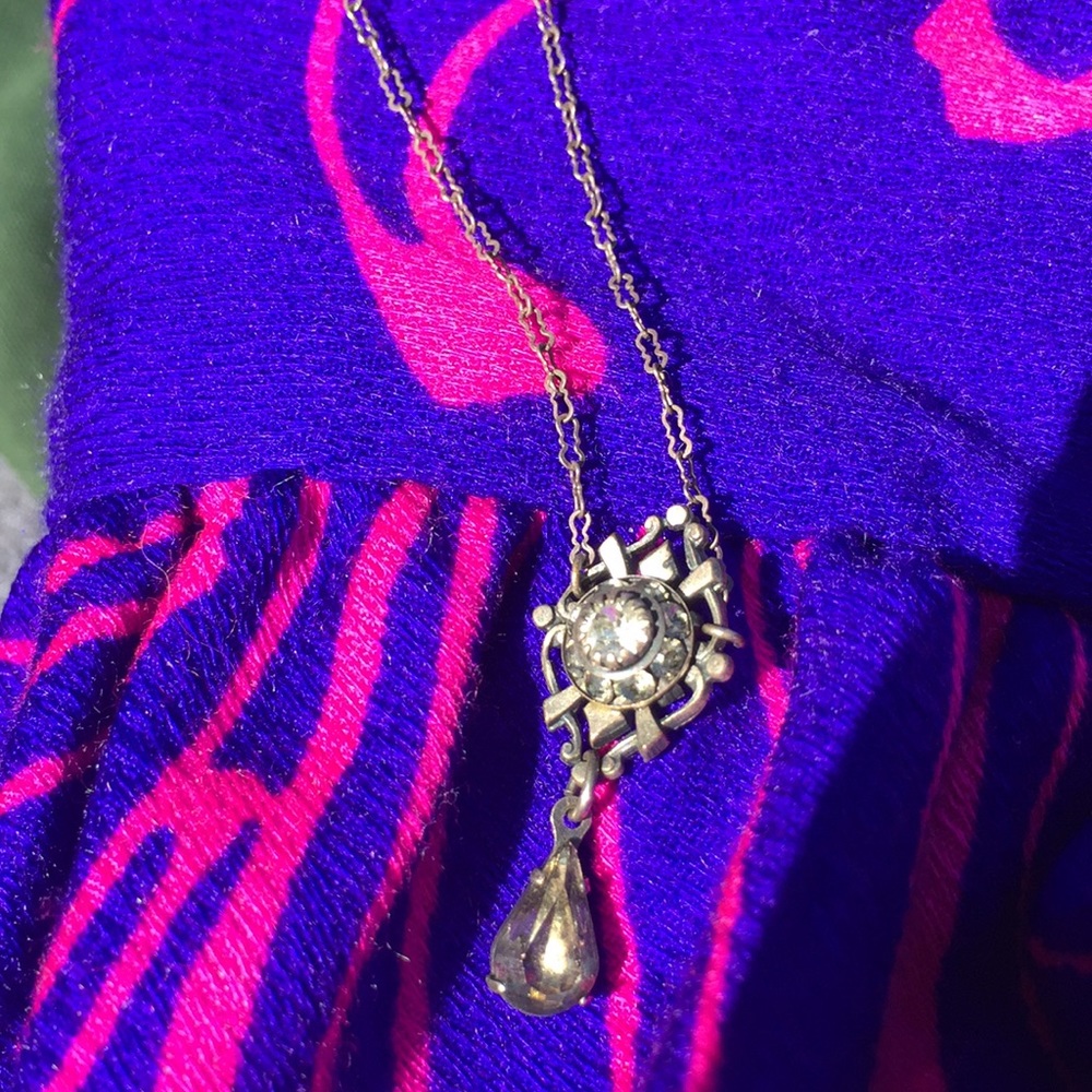 Liz Palacios Art Deco Victorian necklace.